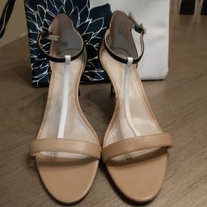 Calvin Klein open toe low heels (size 9.5)